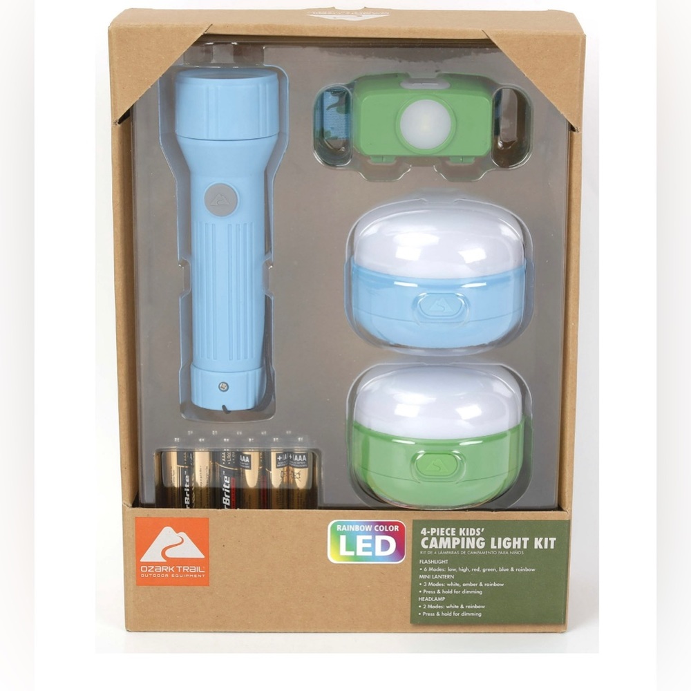 4-Piece Kids Camping lights kit